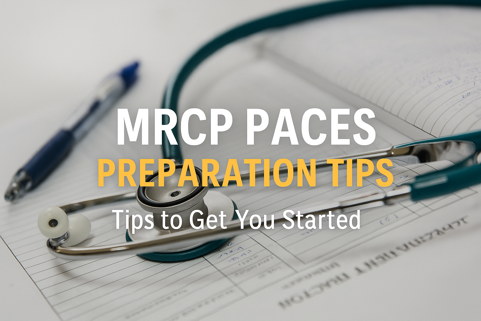 MRCP PACES exam preparation – blog header for Ealing PACES
